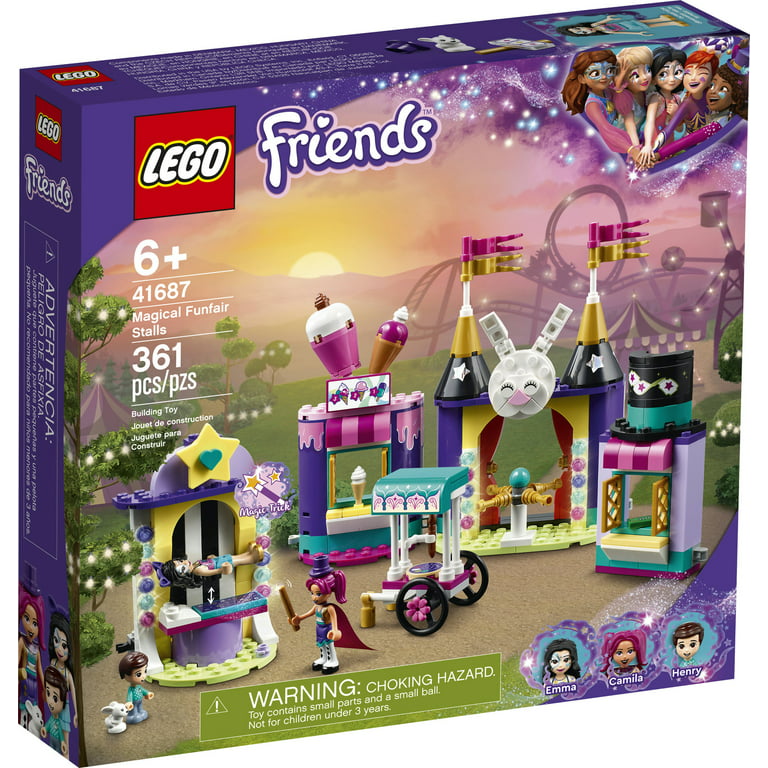 LEGO Magical Funfair Stalls 41687 Building Set (361 Pieces)