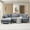 Gray, variant on MAYEERTY 96x56" Modern Cloud Sectional Sofa - L-Shaped 4-Seat Chenille Couch with 2 Free Pillows/Oversized Chaise for Living Room/Apartment/Office, 3 Colors