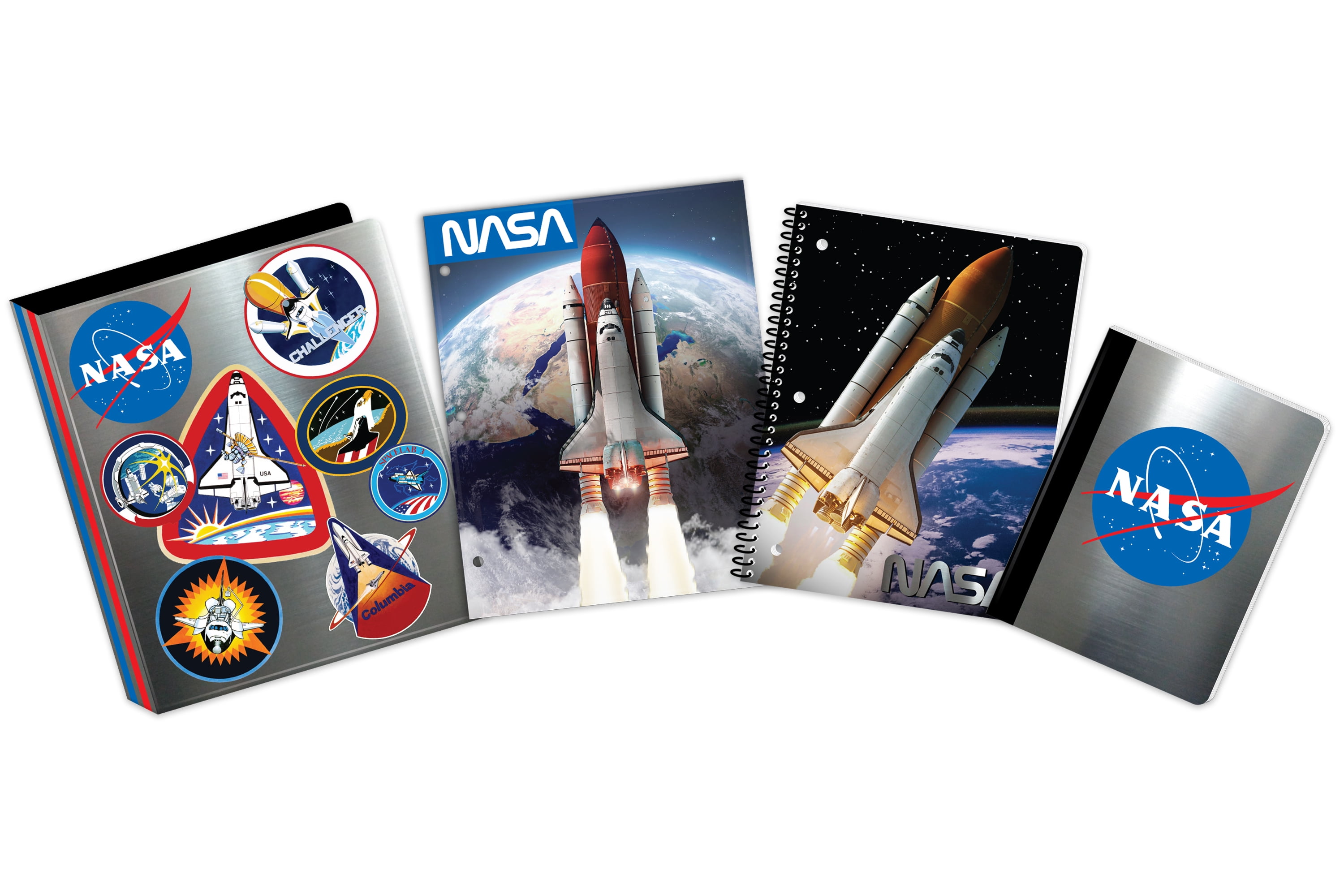Book, Bundle, Composition Folder Binder, NASA Stationery 1\