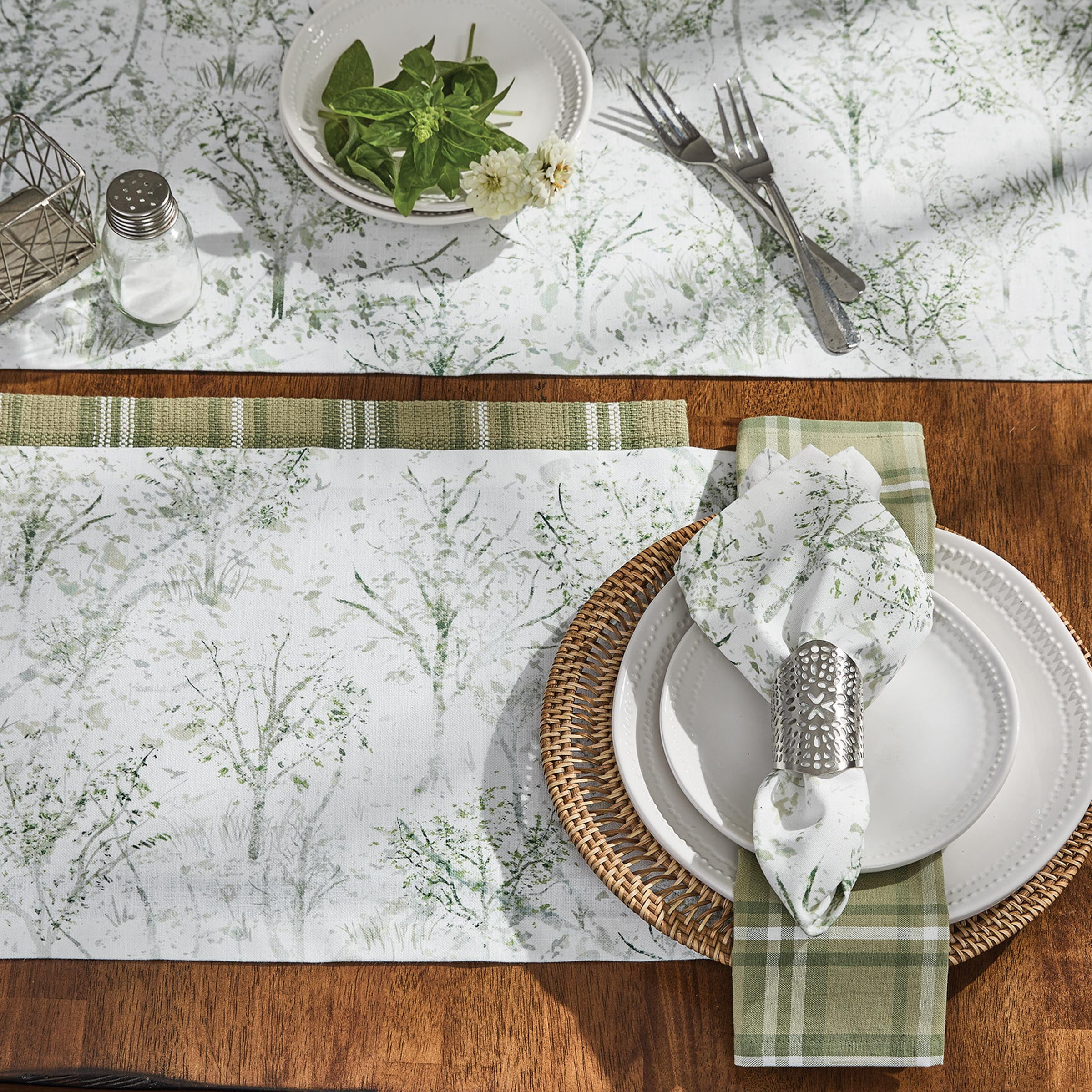 Park Designs Brookgreen Green Forest Placemat Set of 4