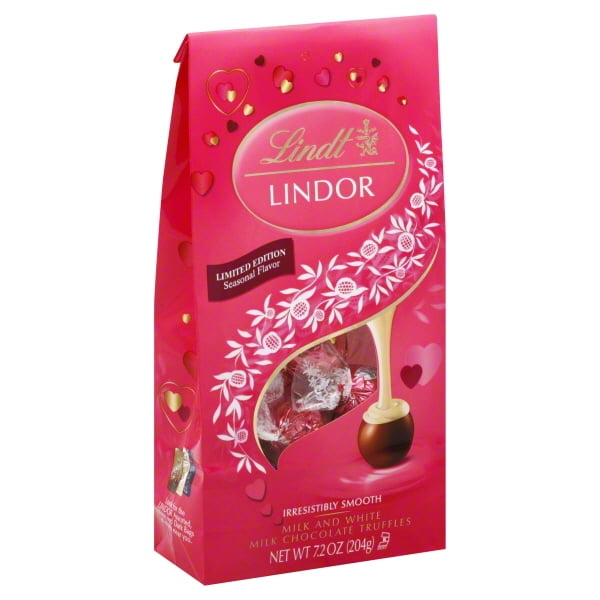 Lindt Lindor Assorted White & Milk Chocolate Truffles Limited Edition