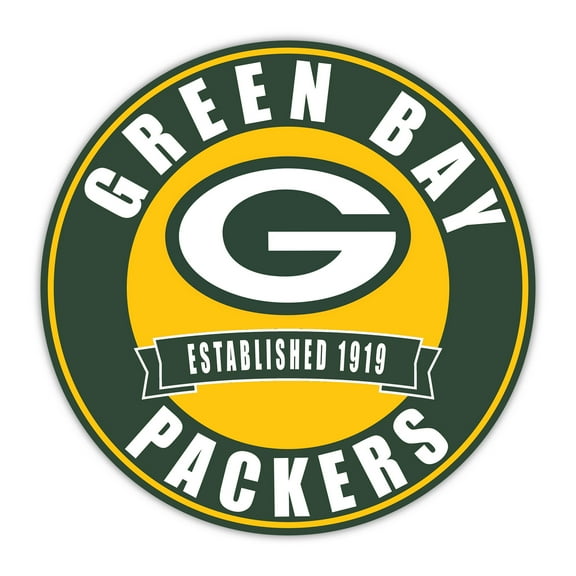 Green Bay Packers 24" Circle with Banner