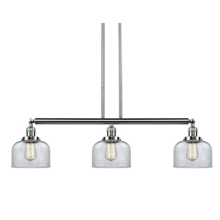 

Innovations Lighting 213-S Large Bell Bell 3 Light 41 Wide Commercial Linear Chandelier -