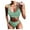 Green, variant on Swimsuits for Women,Women Bandeau Bandage Bikini Set Push-Up Brazilian Swimwear Beachwear Swimsuit Orange M(M)