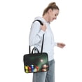 thumbnail image 6 of Lsque Pikmin Pattern Laptop Bag – Portable & Slim Single-Shoulder Computer Case with Adjustable Strap, Protective, Lightweight for 13”/14”/15.6” Laptops, 6 of 8