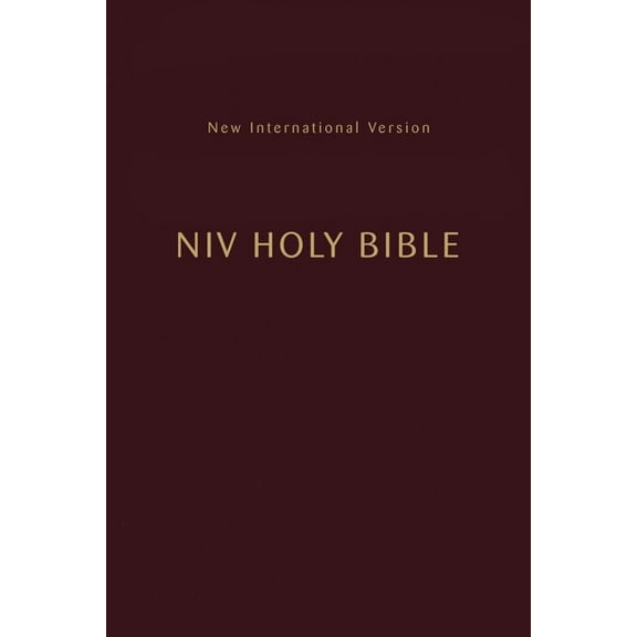 Niv, Holy Bible, Compact, Paperback, Burgundy, Comfort Print, (Paperback)