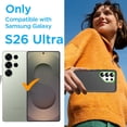 thumbnail image 4 of For Samsung Galaxy S26 Ultra Case, 3-in-1 Rugged Shockproof Protective Cover with Hard Shell and Soft Rubber Bumper, Drop Protection Armor, Grey, 4 of 6