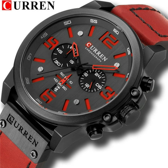 Curren 8314 New Men's Sports Watch Men's Watch Stylish and Versatile Chronograph Watch