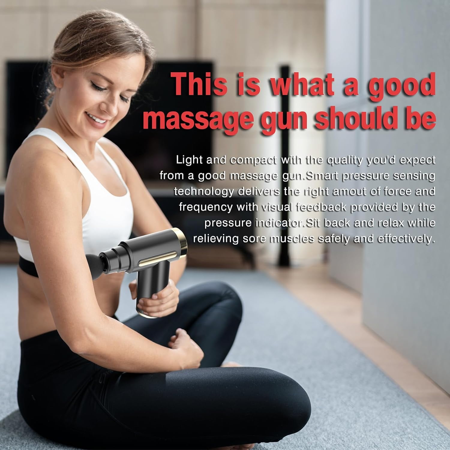 Cotsoco Mini Massage Gun, Cordless Deep Tissue Percussion Device