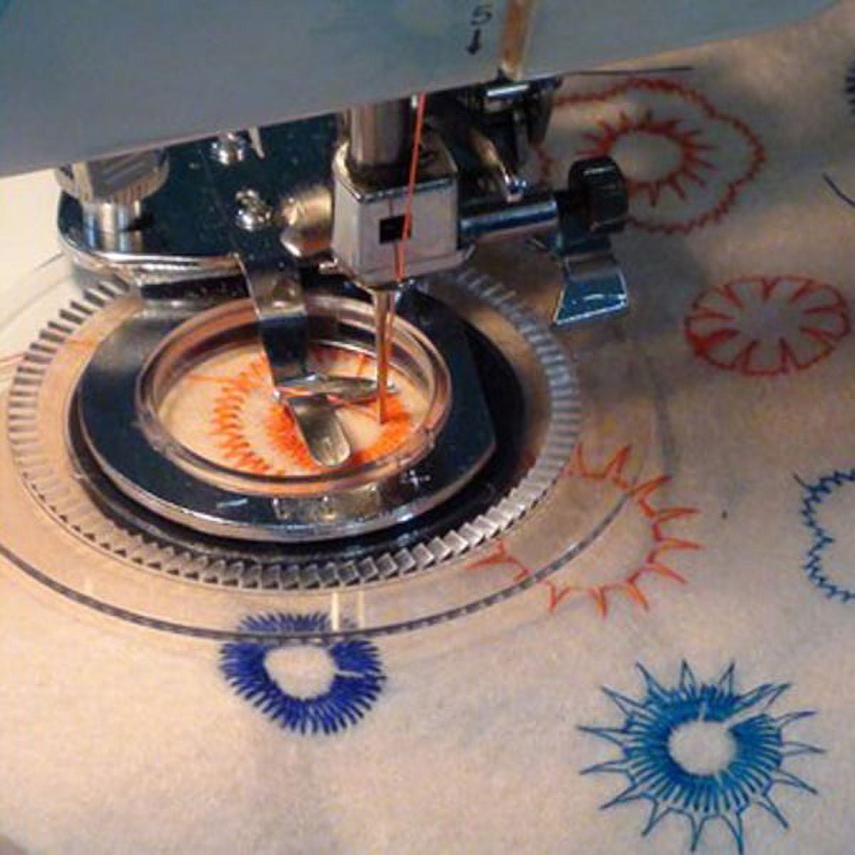 Daisy Flower Stitch Presser Foot for Sewing Machines