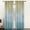 Blue, variant on Sheer Ombre Rainbow Decorative 52 x 84 Window Curtain Panel Blue