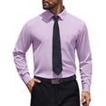 thumbnail image 5 of COOFANDY Mens Dress Shirts Wrinkle Free Long Sleeve Button Down Shirt formal Business Shirts, 5 of 6