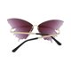 thumbnail image 3 of Gafas de sol con forma de mariposa sin montura para mujer 2022 para playa, gafas de sol de verano para mujer, de moda Fridja  nalpqowj28868, 3 of 3