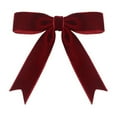 thumbnail image 5 of Xiwaer Christmas Red And Green Velvet Ribbon Bow Handmade Tailcoat Cutting Christmas Tree Gift Box Decoration Bow B, 5 of 10