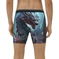 thumbnail image 2 of Men's Boxer Briefs, Urban Mechanical Dragon Soft and Breathable Mens Underwear Boxer Briefs With Widen Waist, 2 of 5