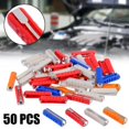 thumbnail image 1 of MYG 50pcs Classic Car Auto Fuses Ceramic Continental Torpedo Style Fuse Kit Set, 1 of 5
