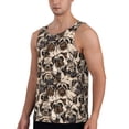 thumbnail image 2 of Picia Cute French Bulldog Printed Men’s Performance Tank, Men's Workout Tank Top Moisture-Wicking Tank Top Muscle tee, Breathable Workout Shirt-XX-Large, 2 of 7