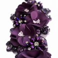 thumbnail image 3 of Jiibva 3D Flower Embroidered Appliques Sew on Patch Floral Embroidery Patches with Beaded Rhinestone for DIY Sewing Crafts Clothing Decor, 3 of 7
