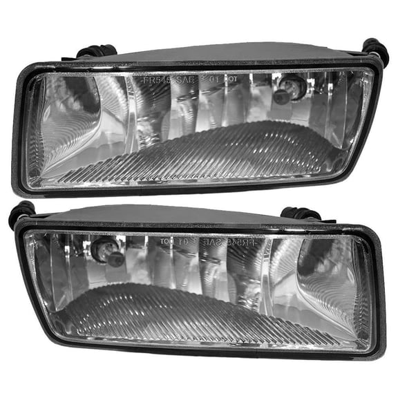 EPIC LIGHTING OE Style Halogen Fog Lights Assembly Replacement for FORD 06-10 EXPLORER 07-10 EXPLORER SPORT TRAC [ FO2594100 FO2595100 6L2Z15201AA 6L2Z15200AA ] Pair