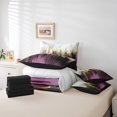 thumbnail image 4 of YST 7-Piece Purple Gradient Oil Painting Bed in a Bag, Queen, 4 of 4
