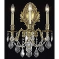 thumbnail image 2 of Elegant Lighting Monarch Traditional Wall Sconce 3 Lights E12 French Gold, 2 of 2