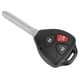 thumbnail image 5 of Estuche para llavero para Toyota, estuche para llavero con control remoto de 3 botones Estuche para llavero con control remoto Integración perfecta, 5 of 9