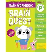 Brain Quest Math Workbooks Brain Quest Math Workbook: Pre-Kindergarten, (Paperback)