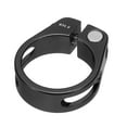 thumbnail image 4 of Uxcell Bike Seat Post Clamp 34.9mm Bicycle Locking Ring with M4 Hex Screw, Black, 4 of 7
