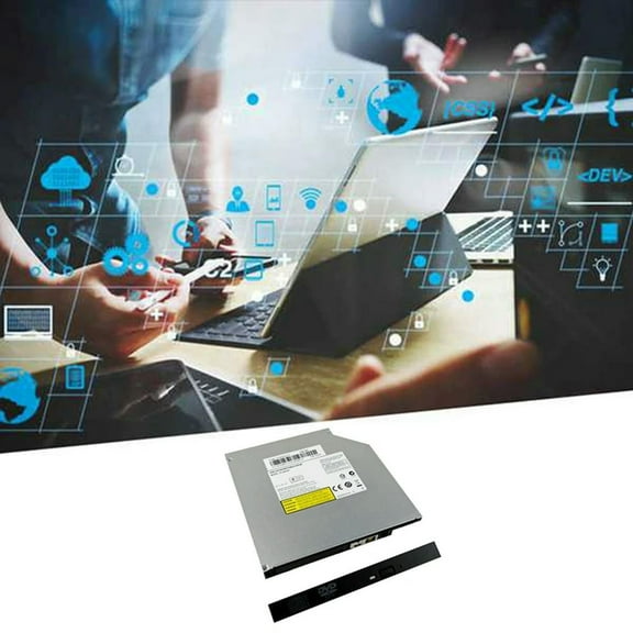 FOR 12.7MM Laptop Built-In DVD Burner For X88S X88V X88VF X85 X85S X85E SATA Serial DVD Drive Support DVD CD D9 Burn