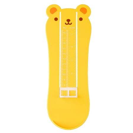 

Ttybhh Clearance 1Pcs Practical Children Online Chart Tools Devices Device With Baby Yellow Feet Toddler Foot Black and Infants Shoes Sizer Shape Sizing Buying Measurement Measurer Size Gauge Kid