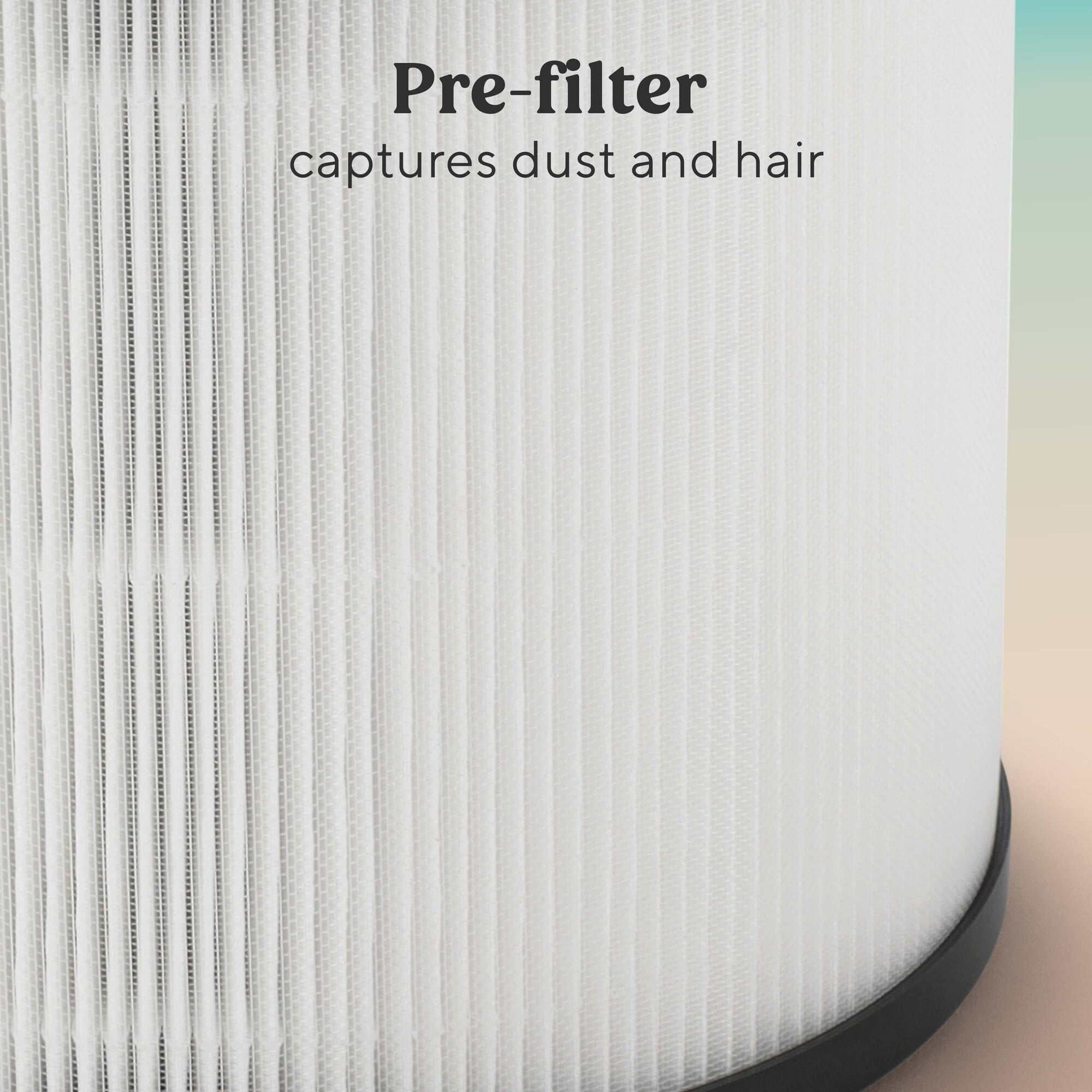 Bionaire True HEPA 360 Replacement Filter for Desktop, Mini, and Sense Air Purifier, 1 Count, 6–12 Month Life
