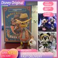 thumbnail image 2 of Figura de acción de Disney de 15 cm, nueva y genuina, bonita y genial, de Donald Duck Scrooge, muñeco de traje de marea, regalo de cumpleaños para niña y niño, 2 of 4