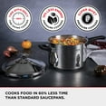 thumbnail image 6 of Kuhn Rikon Duromatic Stainless Steel Saucepan Pressure Cooker, 5 Qt, 6 of 12