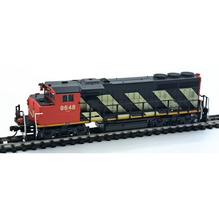 DISC Atlas Master "Gold Model" GP40-2W Canadian National "Zebra Stripes" #9648, N Scale