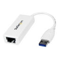 thumbnail image 2 of StarTech.com Adaptateur Réseau USB 3.0 vers Ethernet Gigabit - 10/100/1000 NIC - Adaptateur USB vers RJ45 LAN pour PC Portable Ou MacBook (USB31000SW) - Adaptateur Réseau - USB 3.0 - Ethernet Gigabit - Blanc, 2 of 11