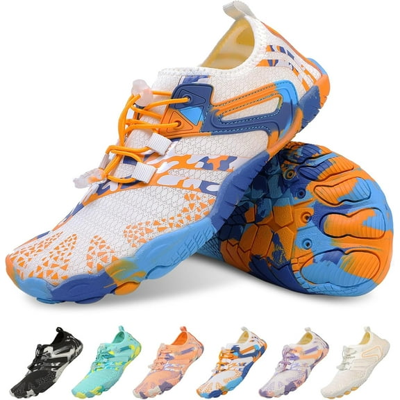 Quick Dry Water Shoes - Barefoot Swim Shoes for Women & Men, Non-Slip Aqua Shoes for Beach, River, Pool & Hiking