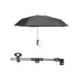 thumbnail image 4 of para silla con abrazadera Protección solar para cochecito ajustable de 360 grados Capa única negra Cola Paraguas, 4 of 8