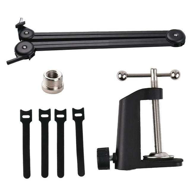 Amdohai Ensemble de Support de Microphone Muslady, Ciseaux de Suspension Robustes