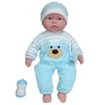 thumbnail image 1 of JC Toys Soft and Cuddly 20 Huggable Baby Doll Play Set Lots to Cuddle Babies | Blue | Ages 2+ | Caucasian, 1 of 5