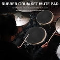 thumbnail image 4 of Soundproof Drum Set Cymbal Mute Cushion Designed for Silent Drum Practice Pad, 4 of 5