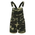 thumbnail image 2 of BKQCNKM Overalls for Women Womens Overalls Womens Denim Strap Pants Fashion Camouflage Denim Shorts Jumpsuit Jeans for Women, Camouflage XXL, 2 of 7