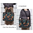 thumbnail image 6 of FORMRS 16" Laptop Bag Carrying Sleeve Case with Handle Travel Shoulder Briefcase, Whimsical Foxes Pattern, 6 of 8