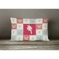 thumbnail image 3 of Carolines Treasures CK5507PW1216 Parisian Trumpeter Canary Love Canvas Fabric Decorative Pillow, Red, 12H x16W,, 3 of 3
