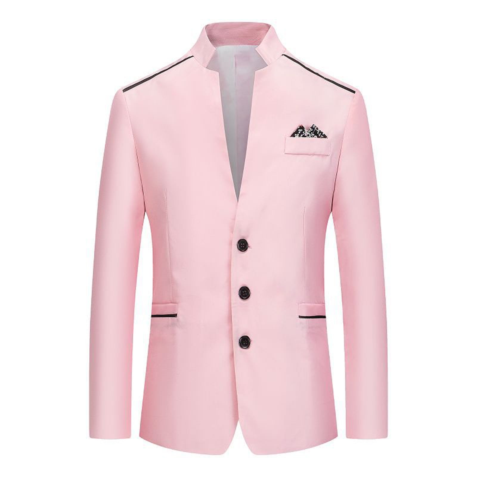 Costume Homme Hot Pink Suit Men Blazer Formal Men Suit With White Pants  Smart Casual Business Terno Slim Fit Tuxedo Coat Jacket - AliExpress