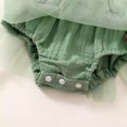 thumbnail image 5 of FYEGRE Festive Holiday Christmas Tree Dress for Baby Girls Long Sleeve Party Outfit Green 3-6 Months, 5 of 7