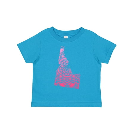 

Inktastic Idaho Silhouette Mandala Gift Toddler Boy or Toddler Girl T-Shirt