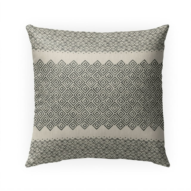 Uma Beige Outdoor Pillow by Kavka Designs