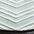 thumbnail image 3 of Safavieh  Handmade Kids Erza Wool Rug Green,Ivory 5'  x  5' 5' x 8',5' Round Indoor,Handmade Living Room,Kids Room,Bedroom Round, 3 of 6