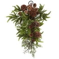 thumbnail image 2 of Nearly Natural 26" Pine and Pine Cone Teardrop, 2 of 4
