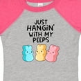 thumbnail image 4 of Inktastic Easter Just Hangin' with My Peeps Boys or Girls Baby Bodysuit, 4 of 5